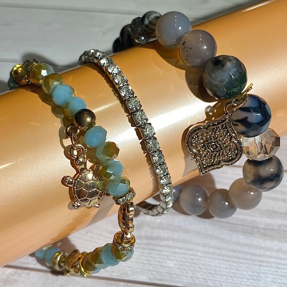 Stretch Bracelet Trio